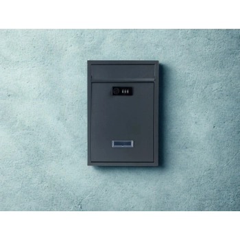 Skrzynka na listy pocztowa na gazety, ulotki na szyfr kod